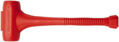 Paramount - 5 Lb Head, 20" Long Sledge Hammer - Polyurethane Head, 2-49/64" Face Diam, 7-3/32" Long Head, Fiberglass Handle with Grip - Eagle Tool & Supply