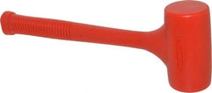 Paramount - 42 oz Head 2-23/64" Face Diam Polyurethane Standard Dead Blow Hammer - 14.7656" OAL, Polyurethane Handle - Eagle Tool & Supply