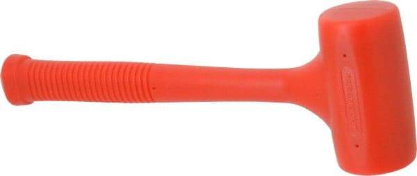 Paramount - 21 oz Head 2-11/64" Face Diam Polyurethane Standard Dead Blow Hammer - 13.5781" OAL, Polyurethane Handle - Eagle Tool & Supply