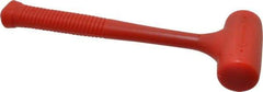 Paramount - 10 oz Head 1-29/64" Face Diam Polyurethane Standard Dead Blow Hammer - 11.0156" OAL, Polyurethane Handle - Eagle Tool & Supply