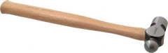 Paramount - 3/4 Lb Head Ball Pein Hammer - Wood Handle, 12-3/4" OAL - Eagle Tool & Supply