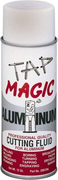 Tap Magic - Tap Magic Aluminum, 12 oz Aerosol Cutting & Tapping Fluid - Semisynthetic - Eagle Tool & Supply