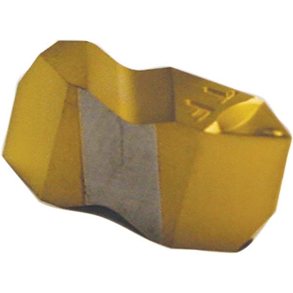 Tool-Flo - FLT3 FCB Grade GP22, Internal/External 60° V Threading Insert - 8 to 36 TPI Ext Pitch, 7 to 20 TPI Int Pitch, Right Hand Insert, TiN Finish, Carbide - Eagle Tool & Supply