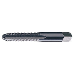 ‎#8-32 UNC 4 Flute H3 Plug HSS Standard Straight Flute Hand Tap- TiCN - Exact Industrial Supply