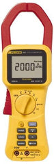 Fluke - 355, CAT IV, CAT III, Digital True RMS Clamp Meter with 2.2835" Clamp On Jaws - 600 VAC, 1000 VDC, 1400 AC Amps, 2000 DC Amps, Measures Voltage, Current, Frequency, Resistance - Eagle Tool & Supply