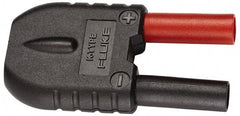 Fluke - Black/Red Electrical Test Equipment Adapter - Use with Fluke 233 Remote Display Digital Multimeters - Eagle Tool & Supply