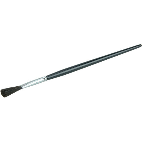 1/4″ Flat Marking Brush, Ox Hair, 7/8″ Trim Length, Round Handle - Eagle Tool & Supply