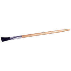 1/4″ Fitch Brush, Black China Bristle, 13/16″ Trim Length, Clear Lacquered Handle - Eagle Tool & Supply