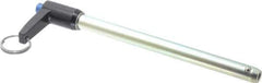 Gibraltar - 1/2" Diam, 6" Usable Length, L Handle, Quick Release Pin - Grade 4130 Steel, Zinc-Plated Finish - Eagle Tool & Supply