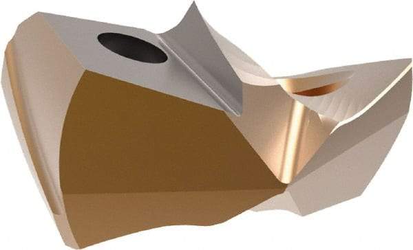Allied Machine and Engineering - 25/32" Diam, Seat Code 18, 140° Included Angle Spade Drill Insert - AM300 Coated, Carbide, Grade K35, Series GEN3SYS XT - Eagle Tool & Supply