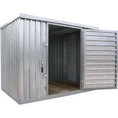 Vestil - 6' Long x 9" Wide, Storage Building - 4 Walls - Eagle Tool & Supply