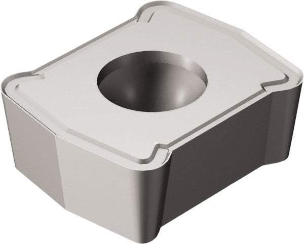 Sandvik Coromant - LCMX030308 53 H13A Grade Carbide Indexable Insert Drill - Uncoated, Square, 0.1252" Thick, 0.0315" Cnr Rad, 7° Relief Angle - Eagle Tool & Supply