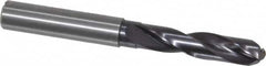 Guhring - 9.1mm 140° Spiral Flute Solid Carbide Screw Machine Drill Bit - Eagle Tool & Supply