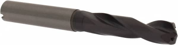 Guhring - 9.5mm 140° Spiral Flute Solid Carbide Screw Machine Drill Bit - Eagle Tool & Supply