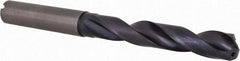 Guhring - Letter K 140° Solid Carbide Jobber Drill - nano-A Finish, Right Hand Cut, Spiral Flute, Straight Shank, 91mm OAL, VA Point - Eagle Tool & Supply