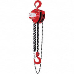Coffing - 10,000 Lb Capacity, 10' Lift Height, Chain Manual Hoist - Eagle Tool & Supply