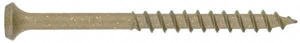 Value Collection - #12 Bugle Head, Square Drive Steel Deck Screw - 1-5/8" OAL - Eagle Tool & Supply