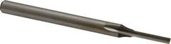 Onsrud - 1/8" Diam, 1/4" Shank Diam, 5/8" Length of Cut, 1 Flute Single Edge Straight Router Bit - 3-1/4" Overall Length, Right Hand Cut, High Speed Steel - Eagle Tool & Supply