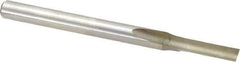 Onsrud - 3/16" Diam, 1/4" Shank Diam, 3/4" Length of Cut, 1 Flute Single Edge Straight Router Bit - 3-1/4" Overall Length, Right Hand Cut, High Speed Steel - Eagle Tool & Supply