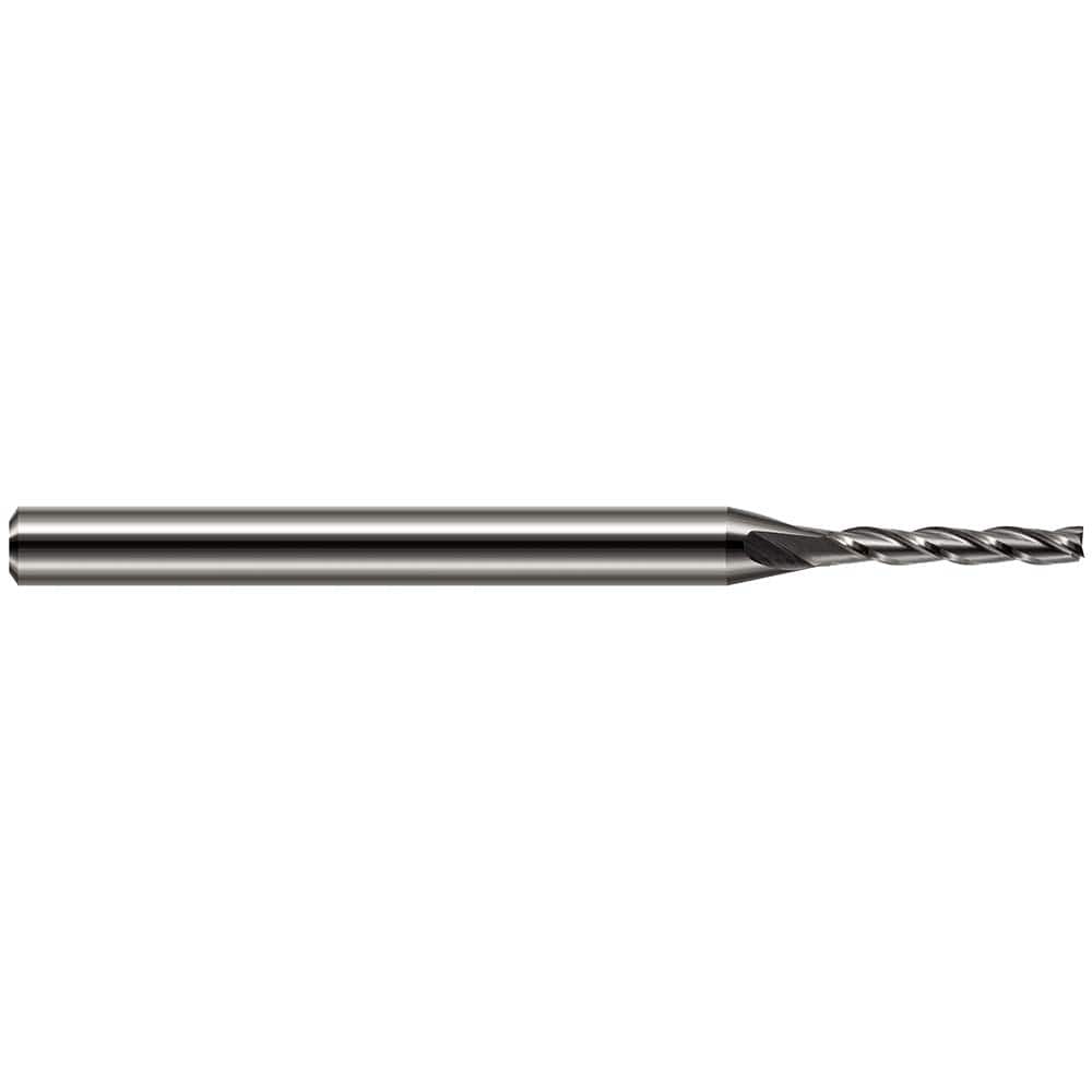 Harvey Tool - 1/8", 3/4" LOC, 1/8" Shank Diam, 2-1/2" OAL, 4 Flute Solid Carbide Square End Mill - Exact Industrial Supply
