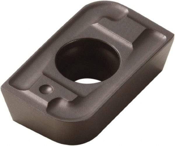 Seco - APFT160430 TR Grade MD15 Carbide Milling Insert - TiCN/Al2O3 Finish, 0.187" Thick, 0.118" Corner Radius - Eagle Tool & Supply