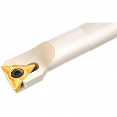 Iscar - 25mm Min Bore Diam, 200mm OAL, 20mm Shank Diam, S-STLC Indexable Boring Bar - 50mm Max Bore Depth, TC.T 1102.. Insert, Screw or Clamp Holding Method - Eagle Tool & Supply