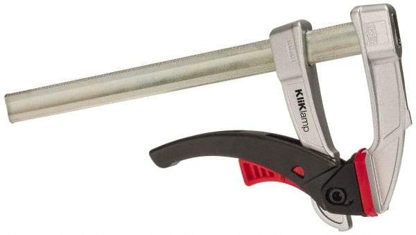 Bessey - 8" Capacity, 3" Throat Depth Bar Clamp - 260 Lb Clamping Pressure, 12" OAL - Eagle Tool & Supply