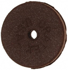 Cratex - 7/8" Diam x 1/8" Hole x 1/8" Thick, Surface Grinding Wheel - Fine Grade, No Recess - Eagle Tool & Supply