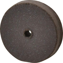 Cratex - 1" Diam x 1/8" Hole x 3/16" Thick, Surface Grinding Wheel - Medium Grade - Eagle Tool & Supply