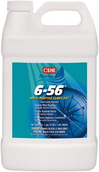 CRC - 1 Gal Bottle Nondrying Film Lubricant - Clear Blue-Green, -50°F to 250°F - Eagle Tool & Supply