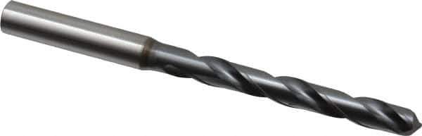 OSG - Letter Q 130° Powdered Metal Jobber Drill - V Finish, Right Hand Cut, Spiral Flute, Straight Shank, 125mm OAL, Standard Point - Eagle Tool & Supply