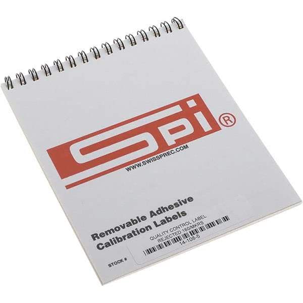 SPI - Inspection Label - Legend: Rejected, English, Red & White, 2" Long x 1/2" High, No Coating - Eagle Tool & Supply