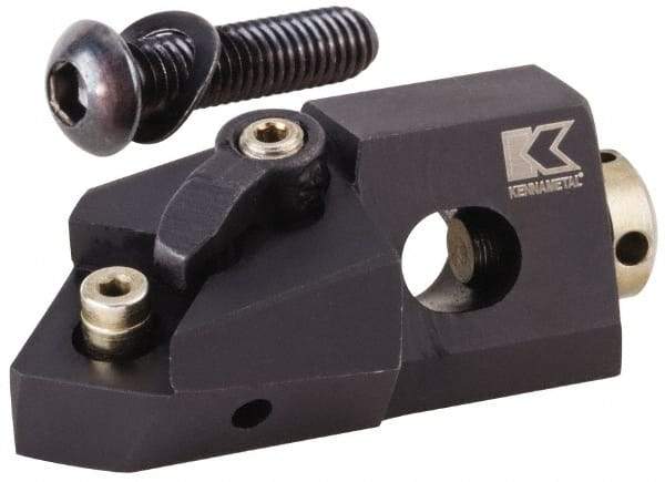 Kennametal - Series Kenloc, Right Hand, MSSN Toolholder Compatibility, SN.. Insert Compatibility, Indexable Turning Cartridge - Pin & Clamp Holding Method, 10.25mm Max Depth of Cut, 60mm OAL x 18mm OAW x 24.75mm OAH - Eagle Tool & Supply