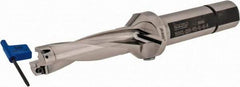 Iscar - 2-1/2" Max Drill Depth, 4xD, 5/8" Diam, Indexable Insert Drill - 3/4" Shank Diam, Whistle Notch Shank - Eagle Tool & Supply