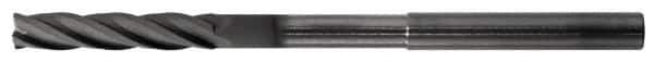 RobbJack - 3/64" Diam, 15/64" LOC, 4 Flute Solid Carbide Ball End Mill - Diamond Finish, Single End, 2-1/2" OAL, 1/8" Shank Diam - Eagle Tool & Supply
