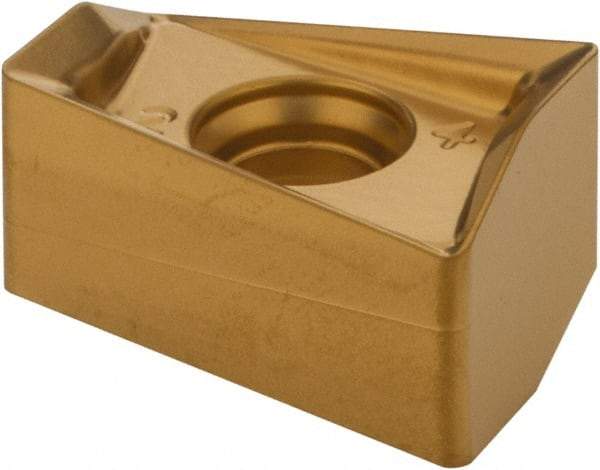 Iscar - H490 ANKX170608 Grade IC4050 Carbide Milling Insert - TiCN/Al2O3/TiN Finish, 0.4094" Thick, 0.8mm Corner Radius - Eagle Tool & Supply