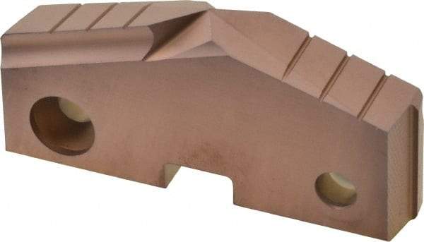 Allied Machine and Engineering - 2-9/16" Diam x 7/16" Thick, Seat Code 5, 144° Included Angle Spade Drill Insert - AM200 Coated, Cobalt, Grade Super Cobalt, Series GEN2 T-A - Eagle Tool & Supply