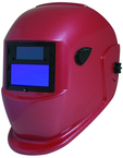 #41260 - Solar Powered Welding Helmet - Red - Replacement Lens: 3.85" x 1.70" Part # 41261 - Eagle Tool & Supply