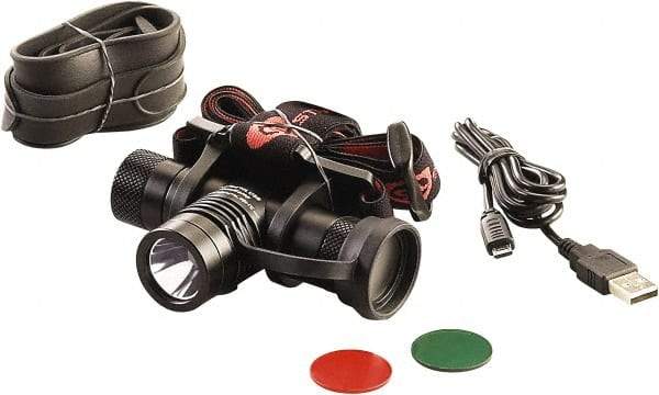 Streamlight - White LED Bulb, 1,000 Lumens, Hands-free Flashlight - Black Aluminum Body, 1 3.75V Lithium-Ion Battery Included - Eagle Tool & Supply