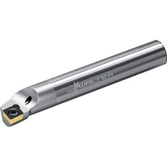 Walter - 10mm Min Bore Diam, 125mm OAL, 8mm Shank Diam, Indexable Boring Bar - Eagle Tool & Supply