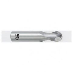 3/8" Dia. - 2" OAL - CBD - Ball End - 2 FL - Eagle Tool & Supply