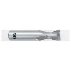 7/16 Dia. x 2-1/2 Overall Length 2-Flute Square End Solid Carbide SE End Mill-Round Shank-Center Cutting-Uncoated - Eagle Tool & Supply