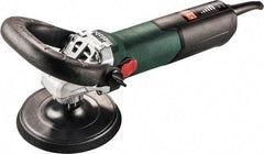 Metabo - 7" Pad Diam, 800 to 3,000 RPM, Handheld Electric Polisher - 5/8-11" Spindle Thread, 13 Amps, 120 Volts - Eagle Tool & Supply