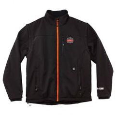 6490J 2XL BLK OUTER HEATED JACKET - Eagle Tool & Supply
