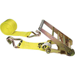 US Cargo Control - Slings & Tiedowns (Load-Rated) Type: Ratchet Tie Down Width (Inch): 4 - Eagle Tool & Supply
