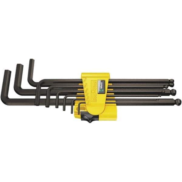 Wera - Hex Key Sets Tool Type: Hex Handle Type: L-Key Long Arm - Eagle Tool & Supply