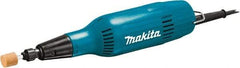 Makita - 1/4" Collet, 28,000 RPM, Inline Handle Electric Die Grinder - 120 Volts, 2 Amps, 8.2' Cord - Eagle Tool & Supply