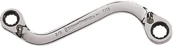 GearWrench - 11/16" 12 Point X-Beam Combination Wrench - 10-53/64" OAL, Steel, Full Polish Finish - Eagle Tool & Supply