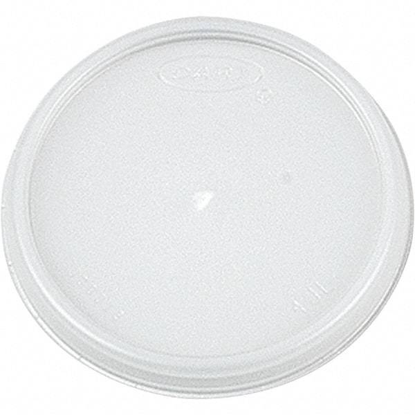 DART - Plastic Lids, 4 oz Cups - Translucent - Eagle Tool & Supply