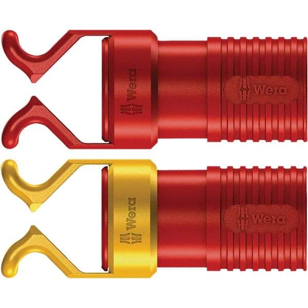 Wera - Screwdriver Extensions Type: Screw Gripper Set For Use With: 4.5 - 6mm, 6 - 8.5mm Round & Hexagon Blades - Eagle Tool & Supply